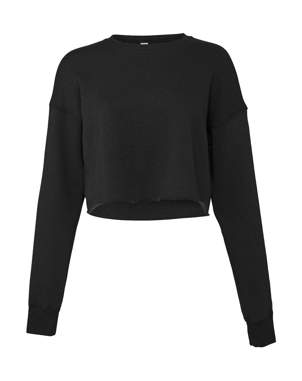 Sudadera corta Mujer Crew Black