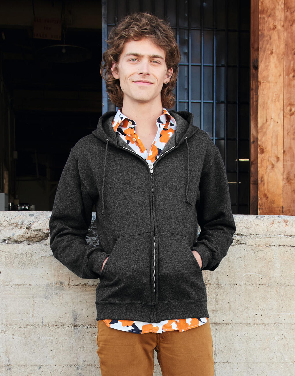  Jerzees NuBlend Full-Zip Hooded Sweatshirt