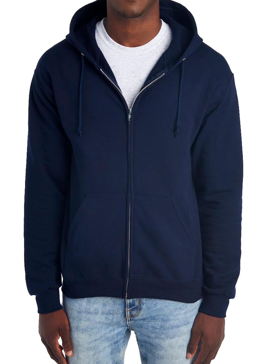 NuBlend Full-Zip Hooded Sweatshirt J. Navy