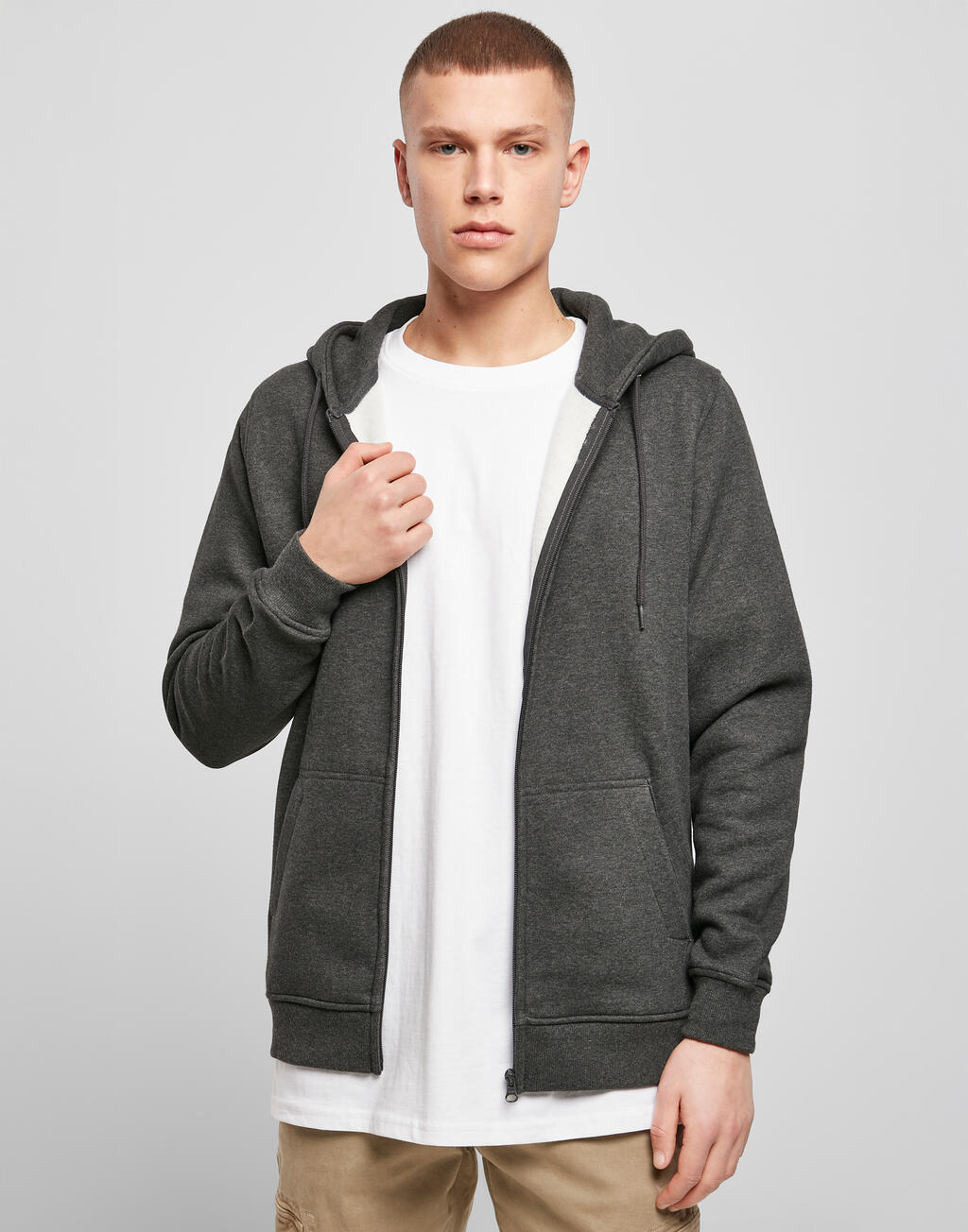 Sudadera con Capucha y Cremallera Heavy - vista 3