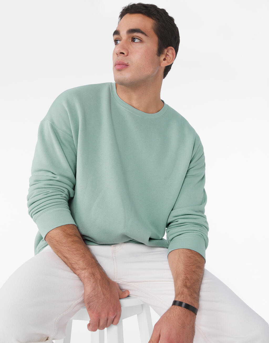 Sudadera Drop manga montada unisex - vista 4