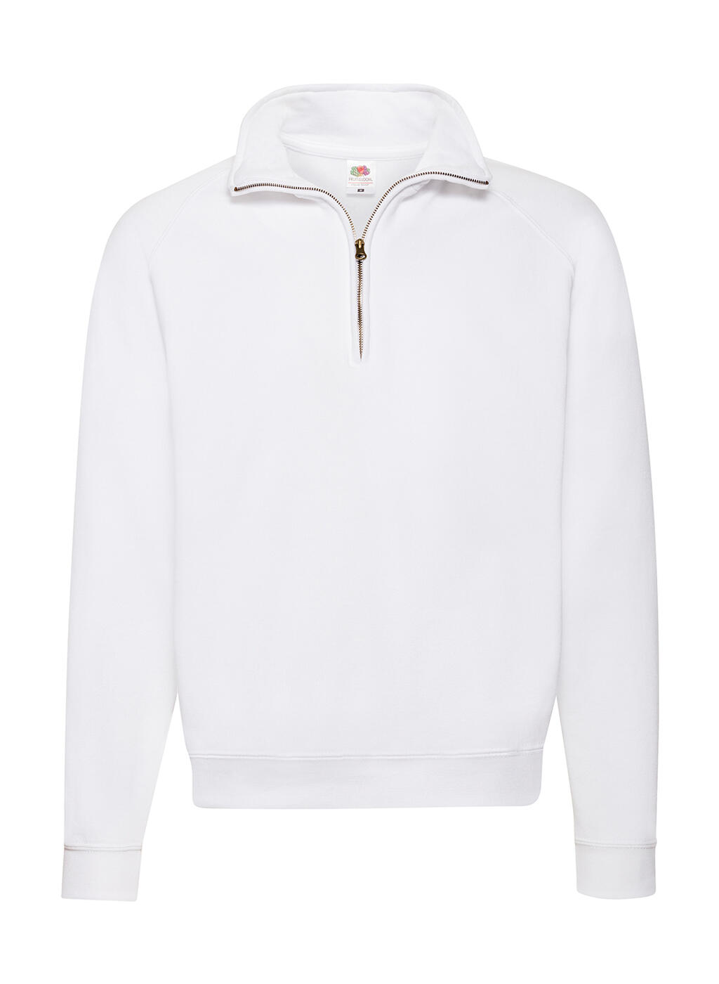 Sudadera cremallera Classic White