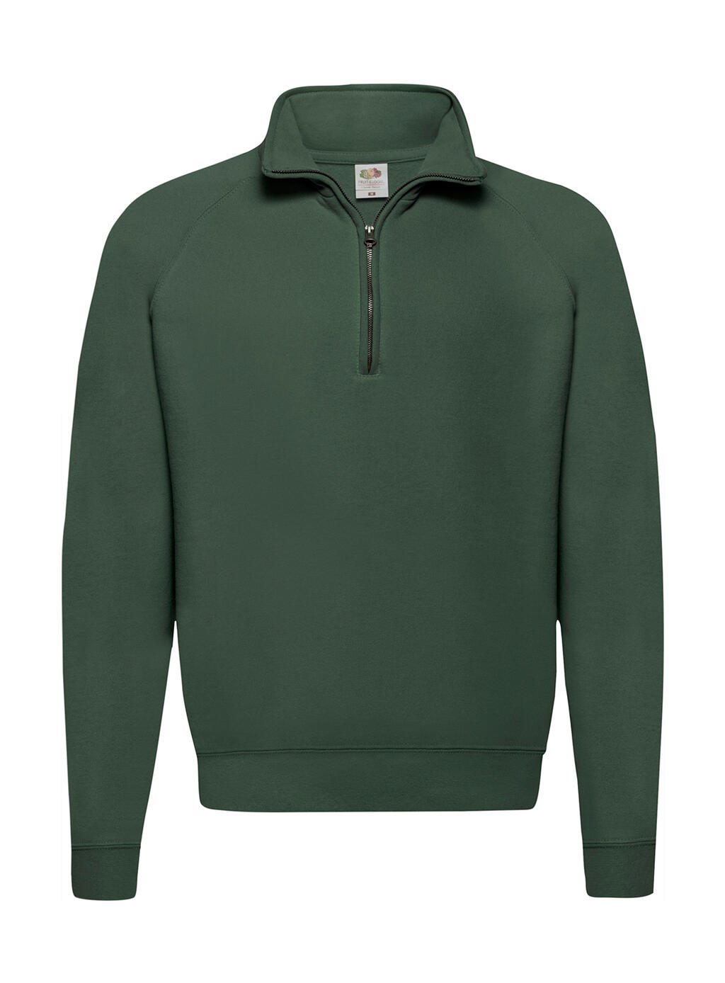 Sudadera cremallera Classic Bottle Green