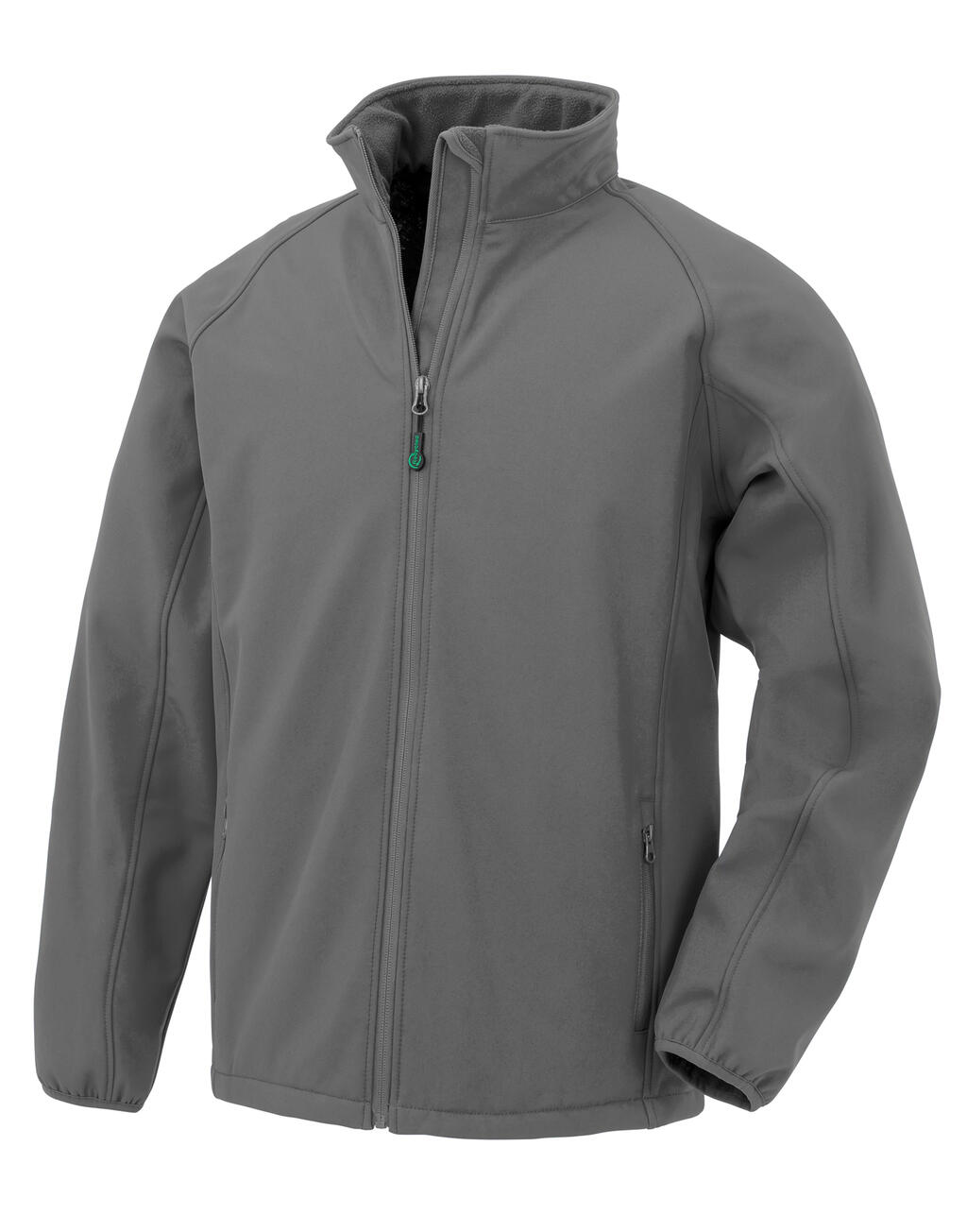 Chaqueta Softshell reciclada J/Y bicapa imprimible Grey