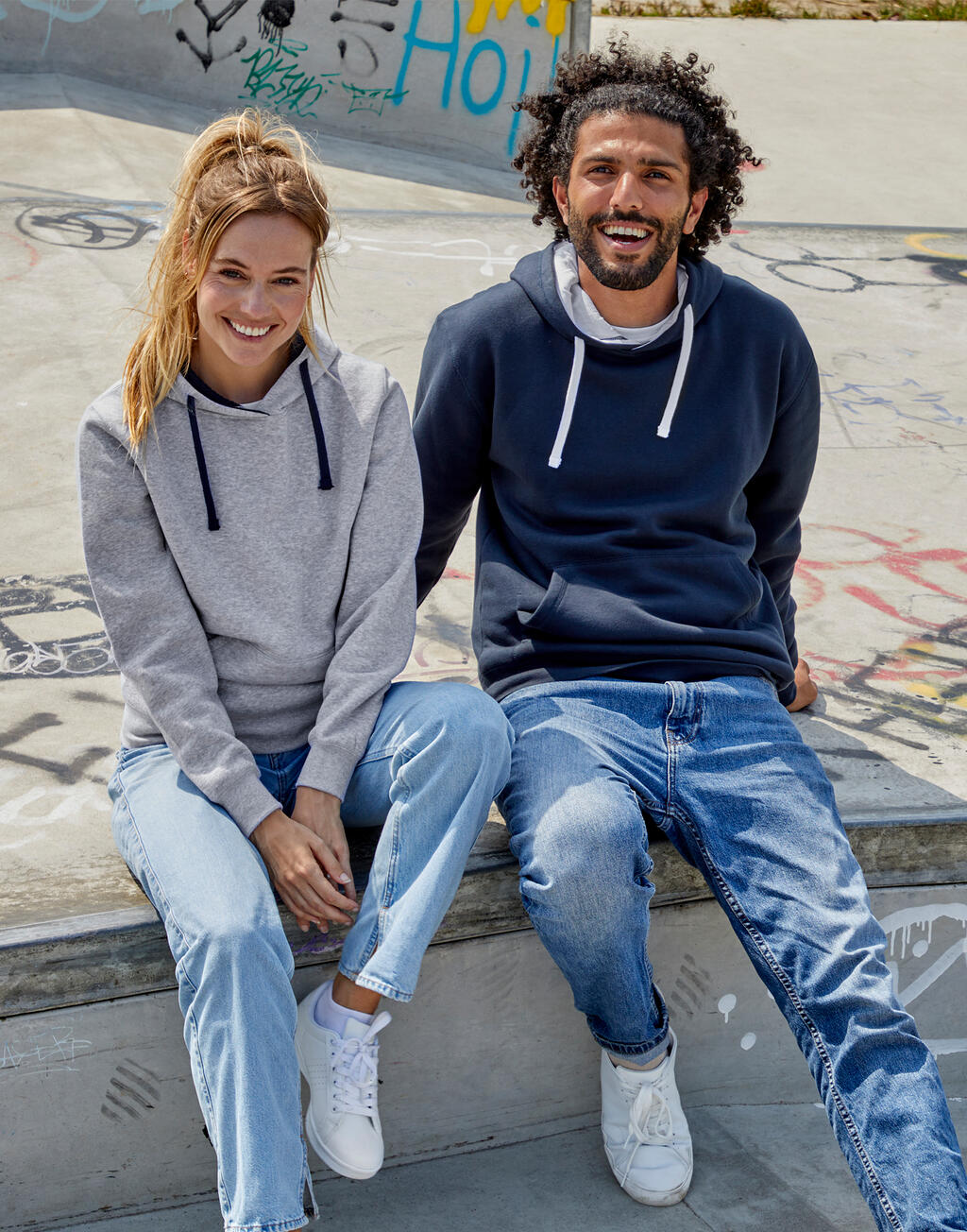 Originals Contrast Hooded Sweat Women - vista 2