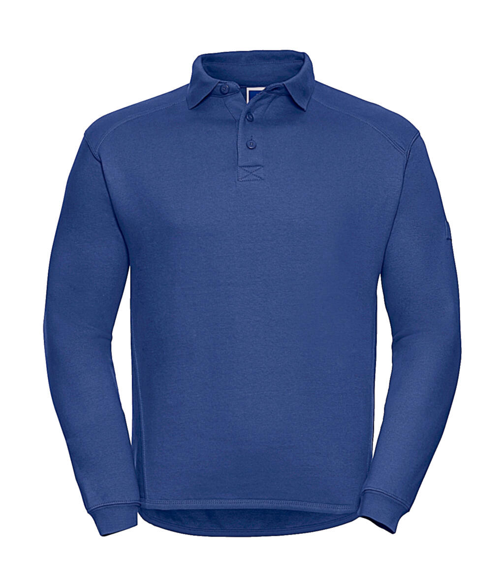 Sudadera cuello polo Bright Royal