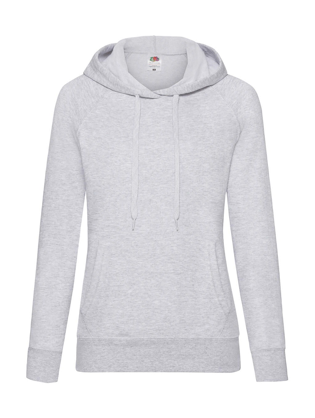 Sudadera con capucha ligera mujer Heather Grey