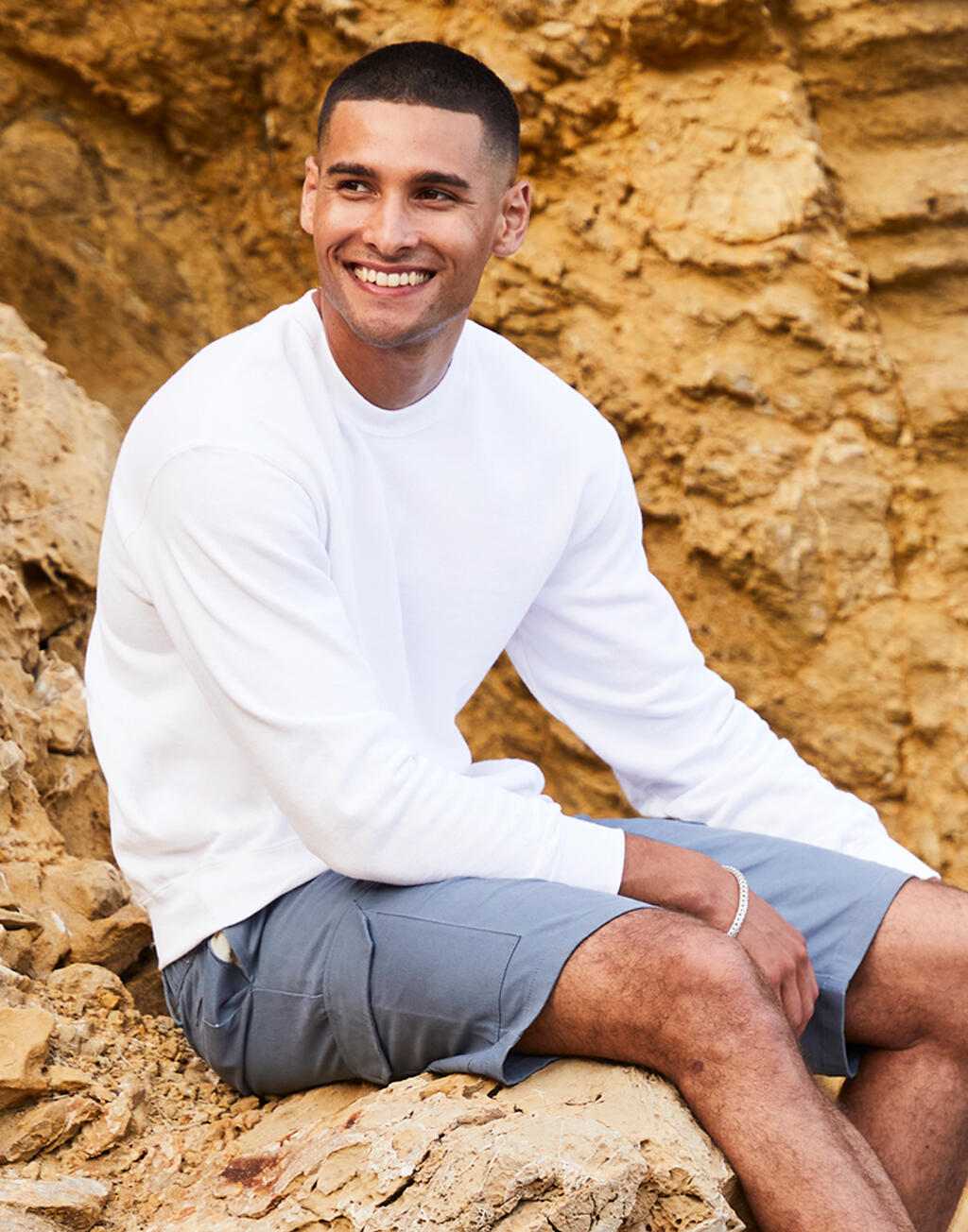  Fruit of the Loom Sudadera manga montada Classic