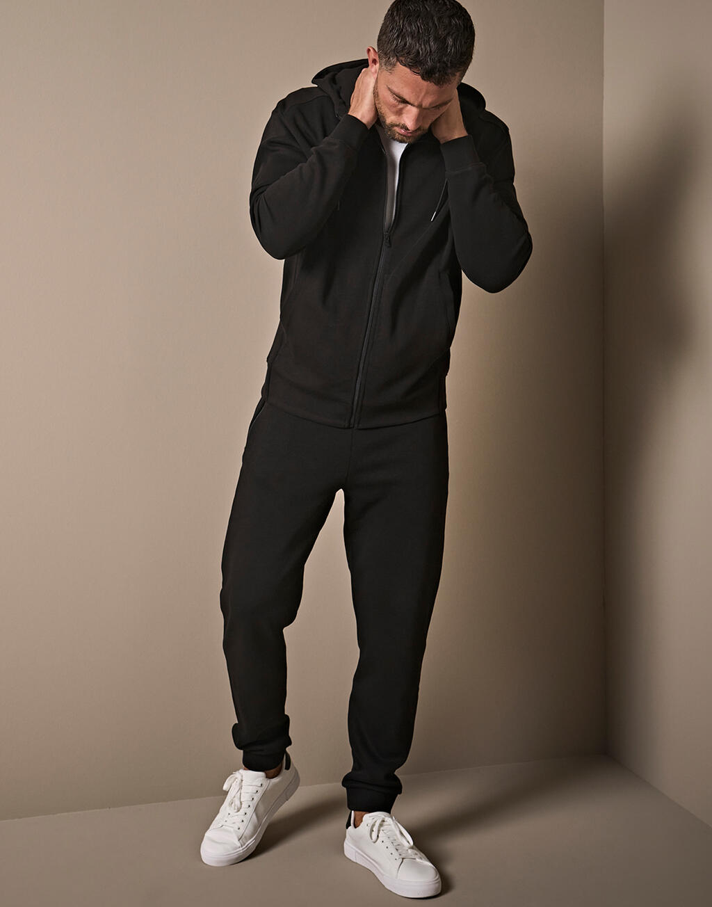 Sudadera acanalada cremallera Interlock - vista 2