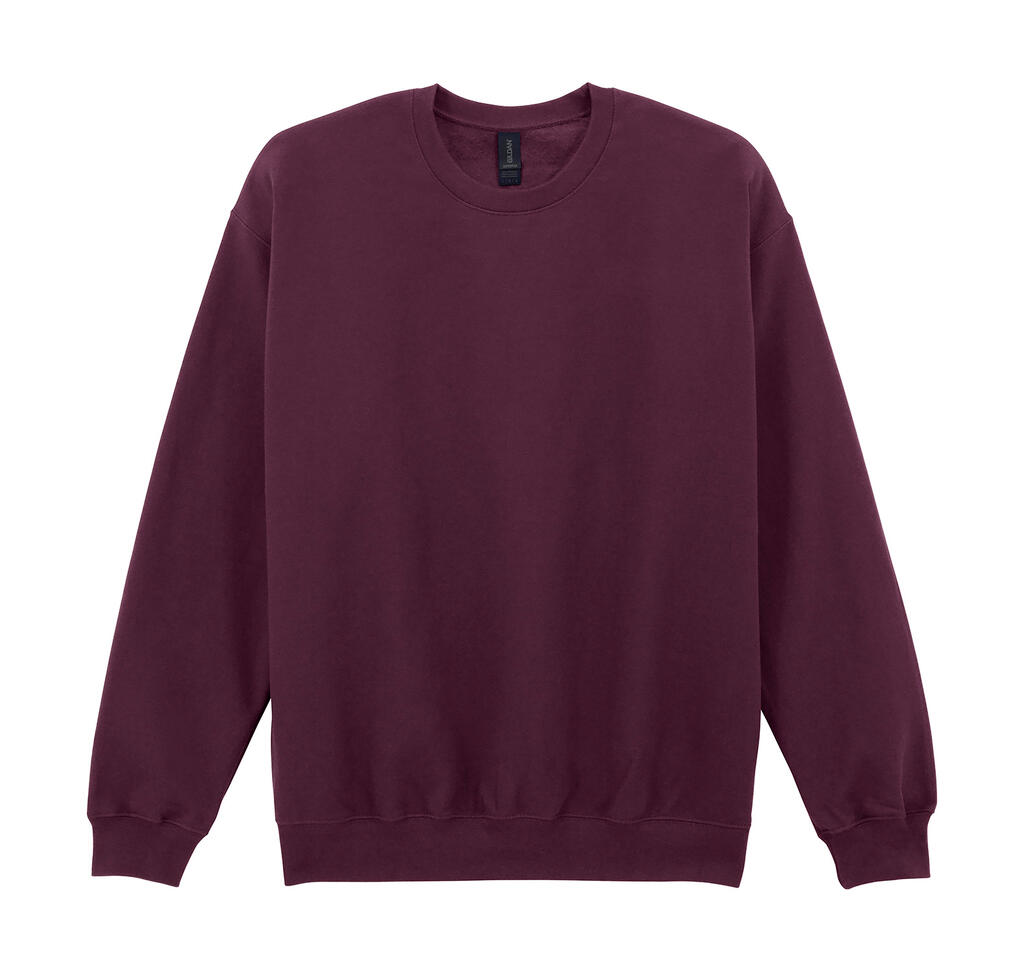 Sudadera polar cuello redondo Softstyle adulto Maroon