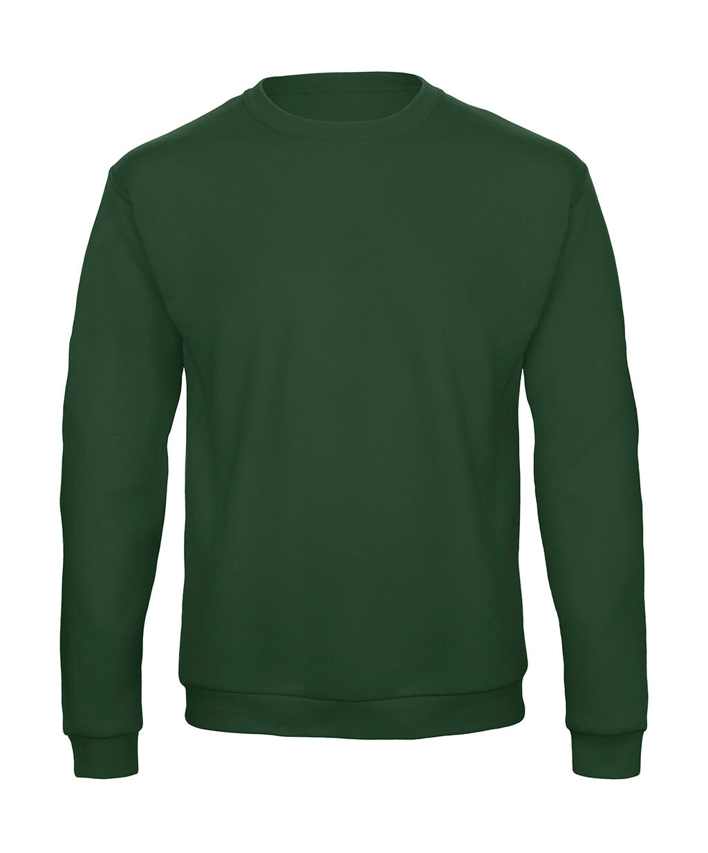 Sudadera cuello redondo unisex ID.202 50/50 Bottle Green