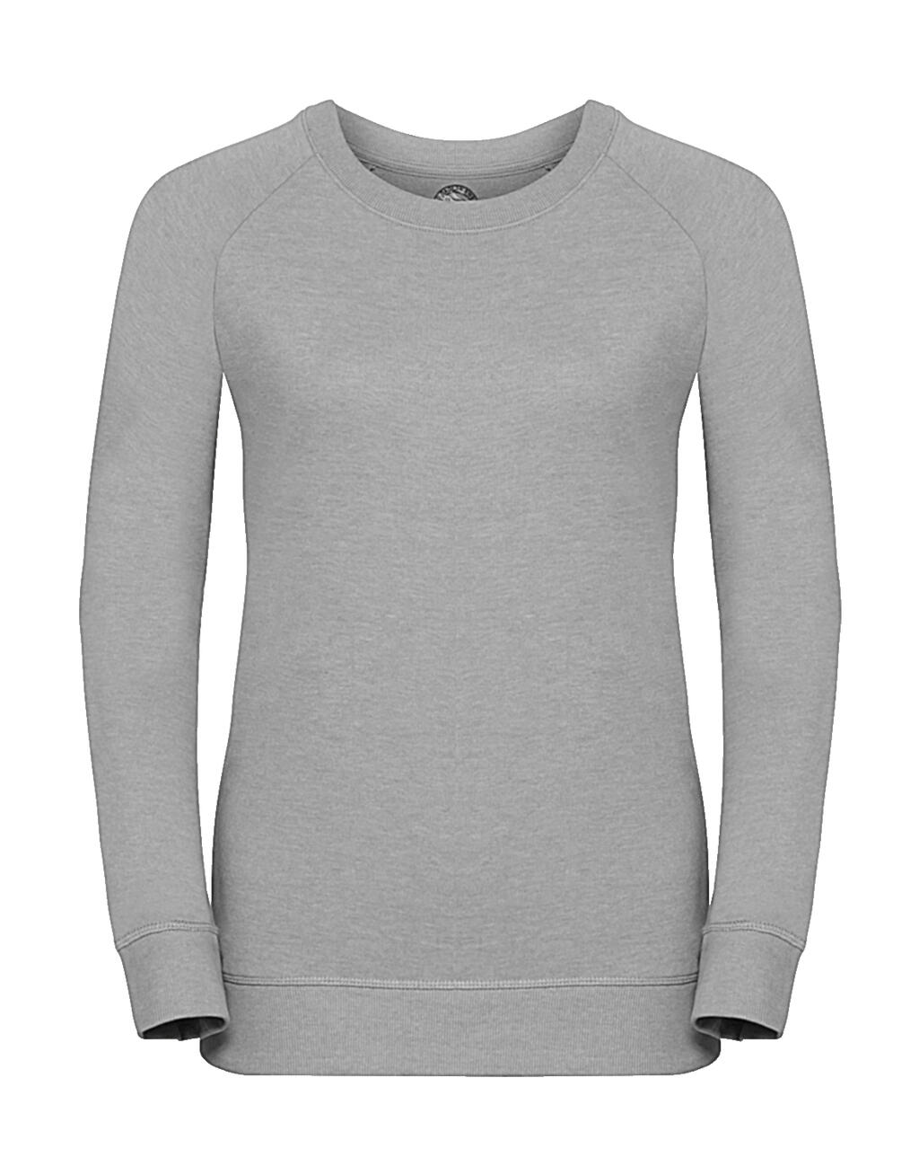 Sudadera Raglan HD mujer Silver Marl