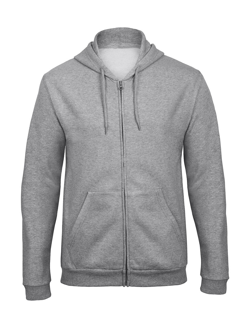 Sudadera con capucha y cremallera ID.205 50/50 Heather Grey
