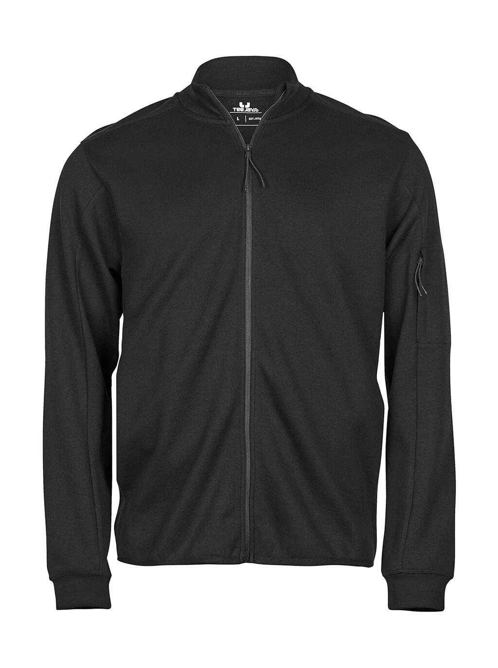 Sudadera cremallera completa Athletic Black