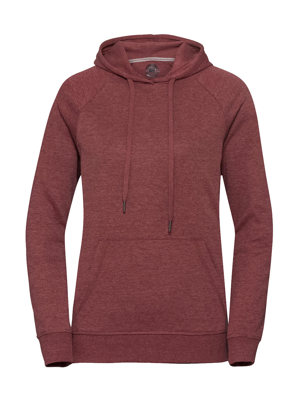 Sudadera con capucha HD mujer Maroon Marl