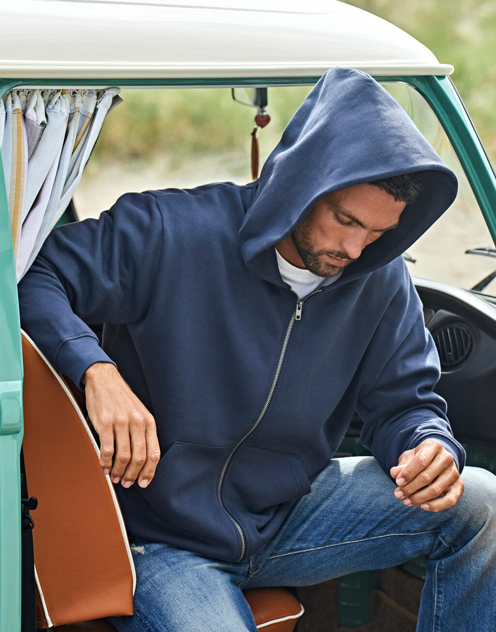  Tee Jays Sudadera con Cremallera y Capucha Urban