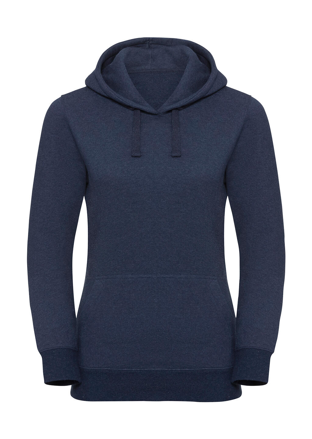 Sudadera Authentic Melange con capucha mujer Indigo Melange