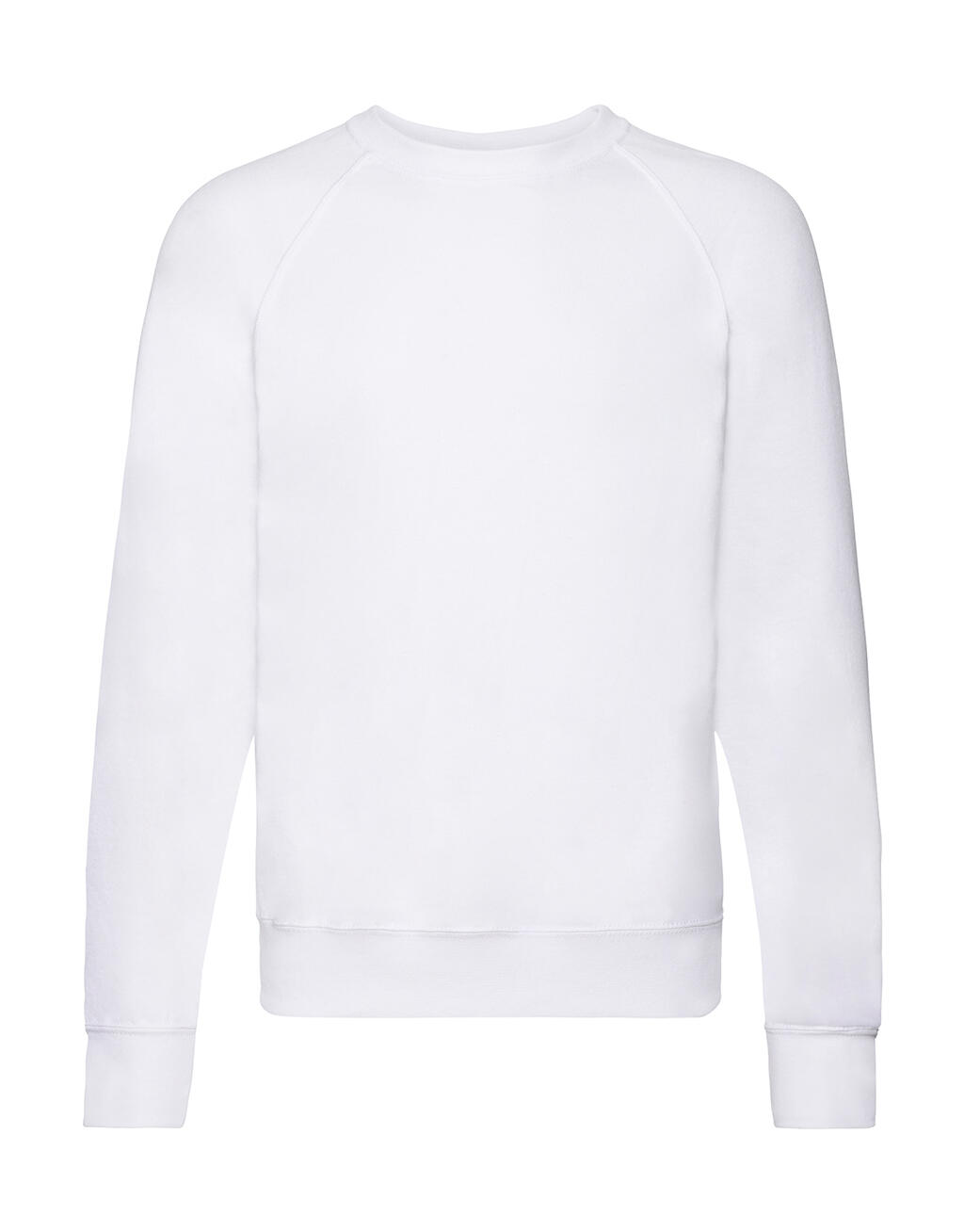 Sudadera manga raglán ligera White