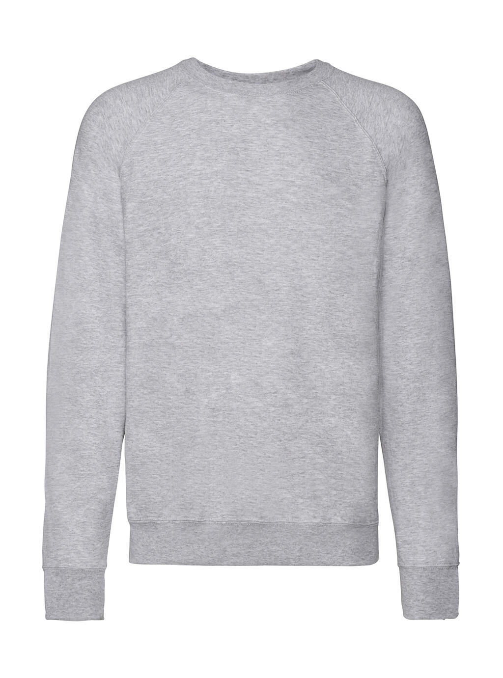 Sudadera manga raglán ligera Heather Grey