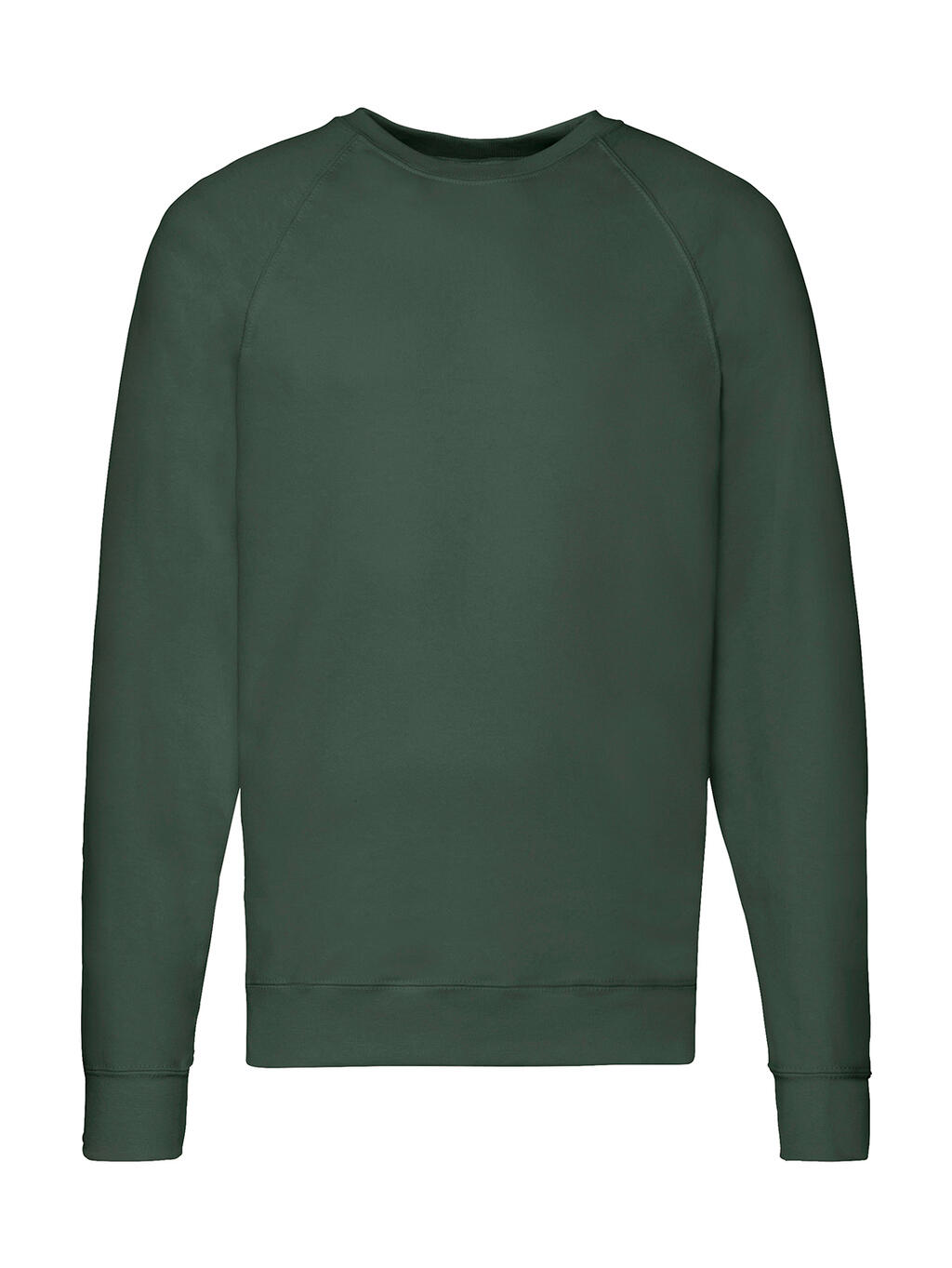 Sudadera manga raglán ligera Bottle Green