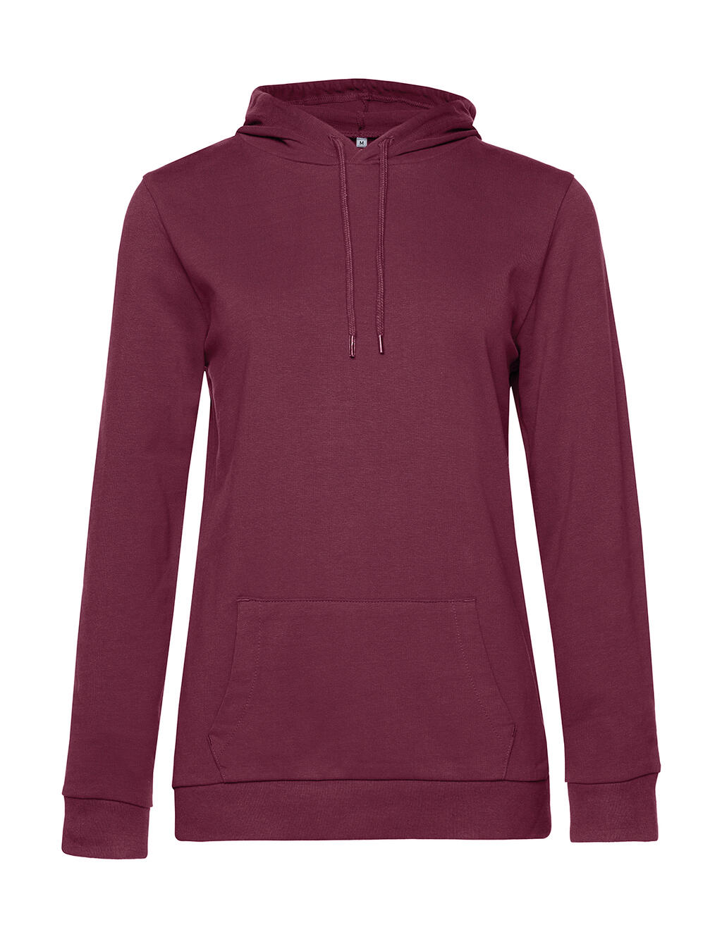 Sudadera ligera con capucha mujer  Wine
