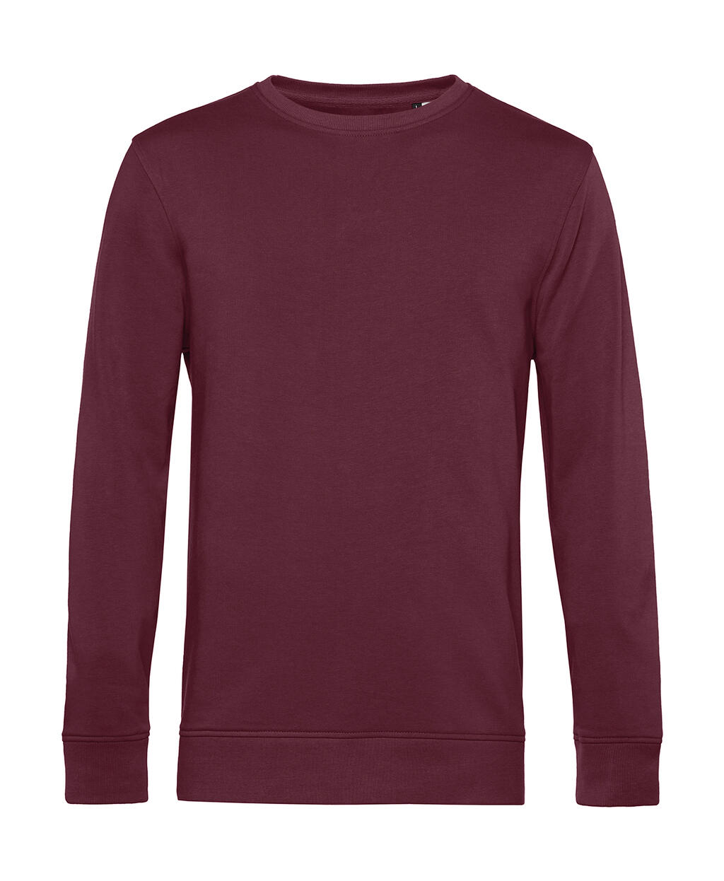 Organic Inspire Crew Neck Burgundy
