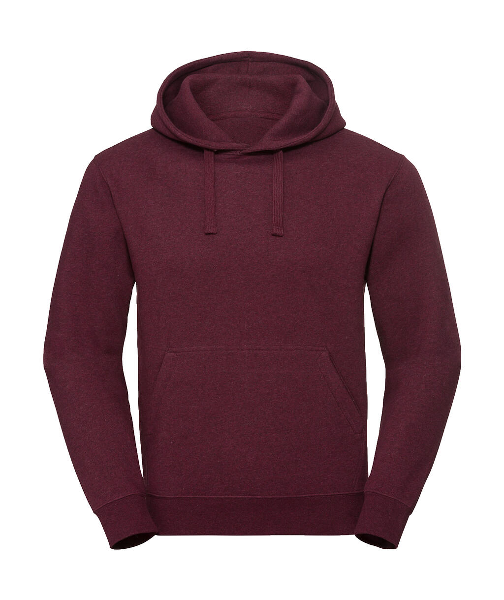 Sudadera Authentic Melange con capucha hombre Burgundy Melange