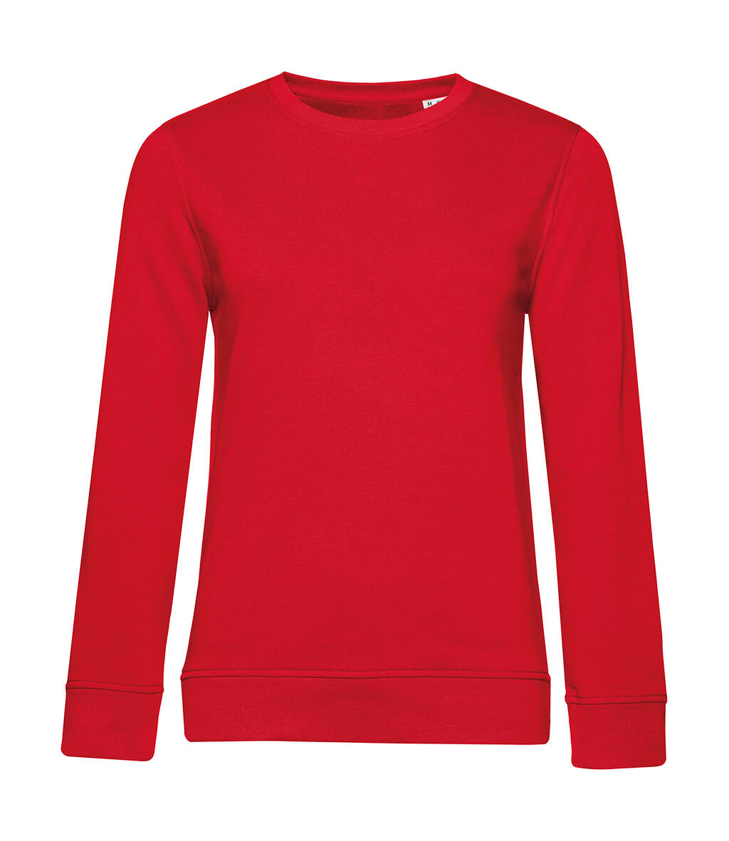 Sudadera cuello redondo Inspire French Terry mujer Red