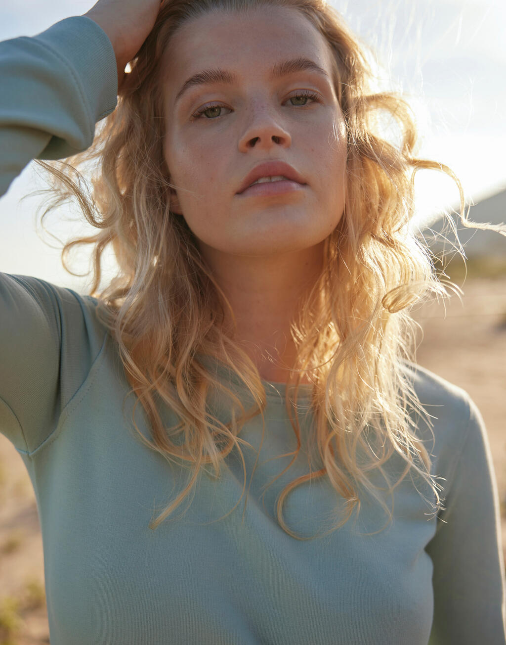 Sudadera cuello redondo Inspire French Terry mujer - vista 1