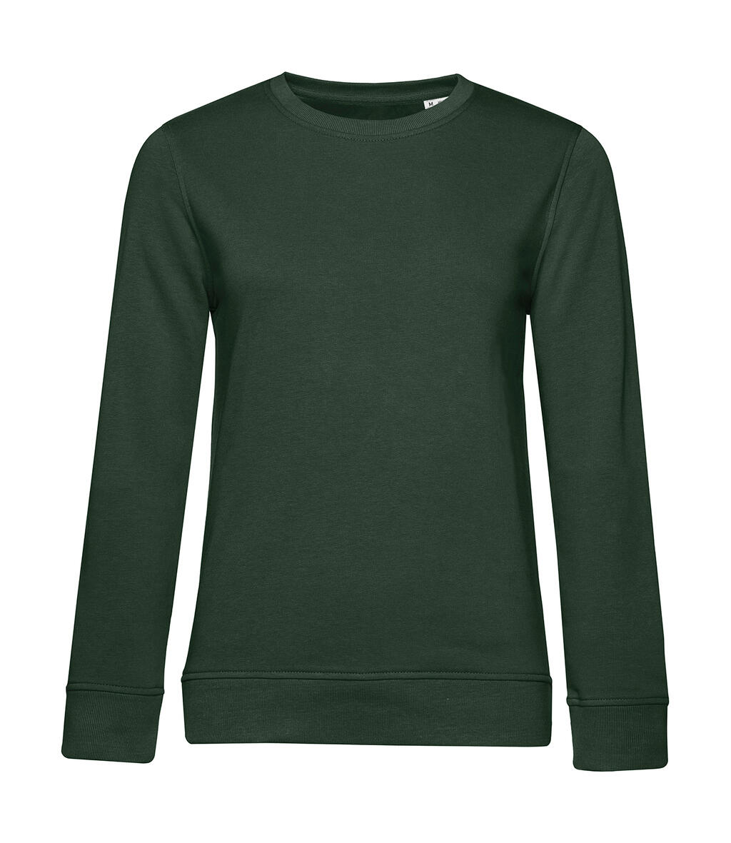 Sudadera cuello redondo Inspire French Terry mujer Forest Green