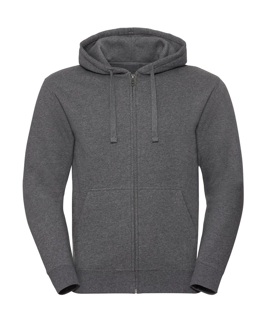 Sudadera Authentic Melange capucha/zip hombre  Carbon Melange