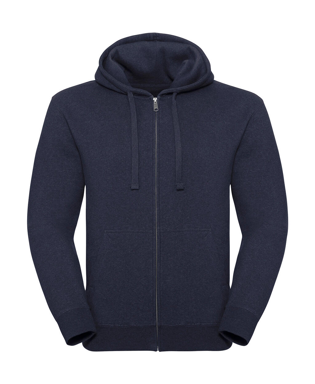 Sudadera Authentic Melange capucha/zip hombre  Indigo Melange