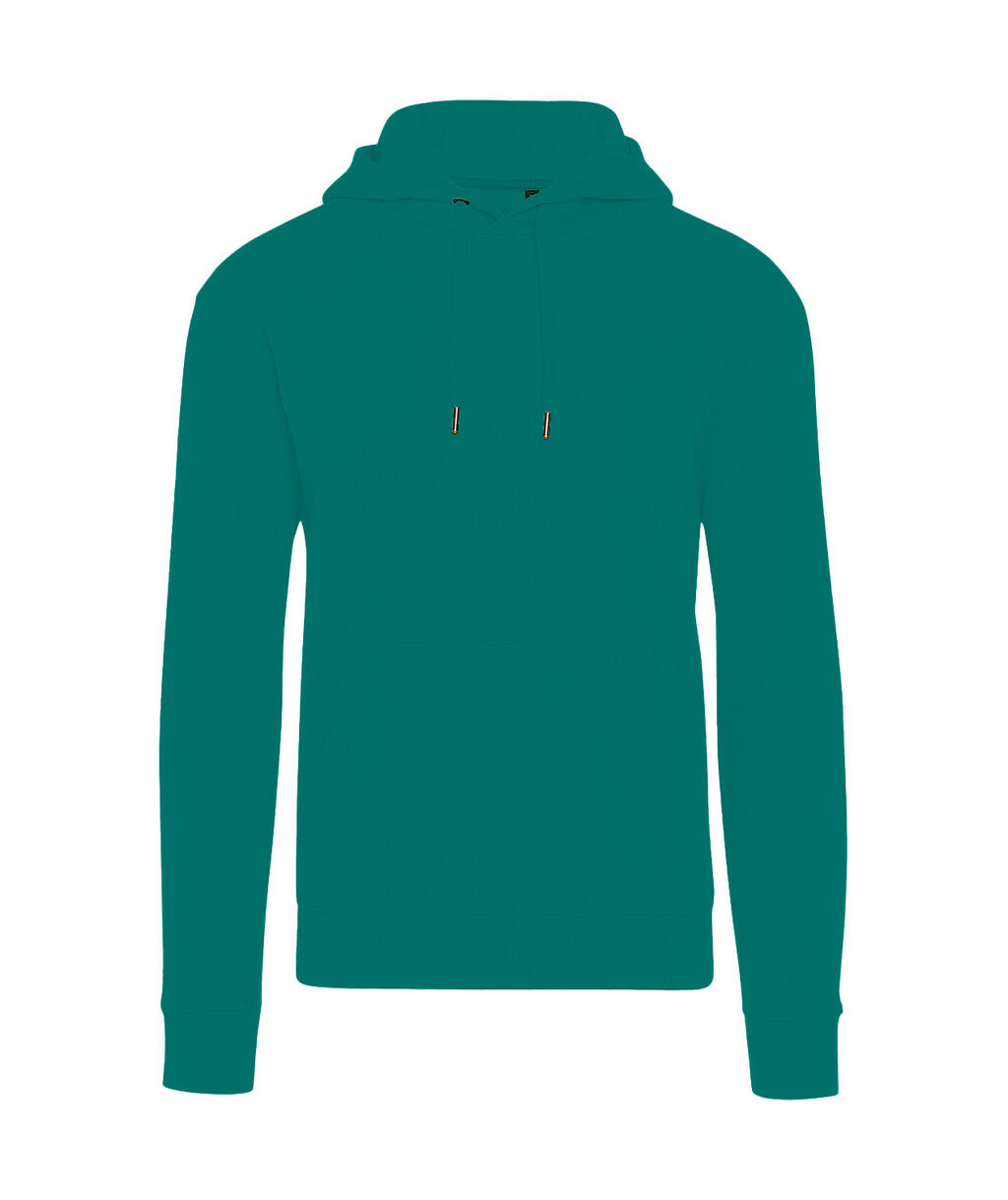 Sudadera con capucha sin etiqueta Signature Unisex Emerald Green
