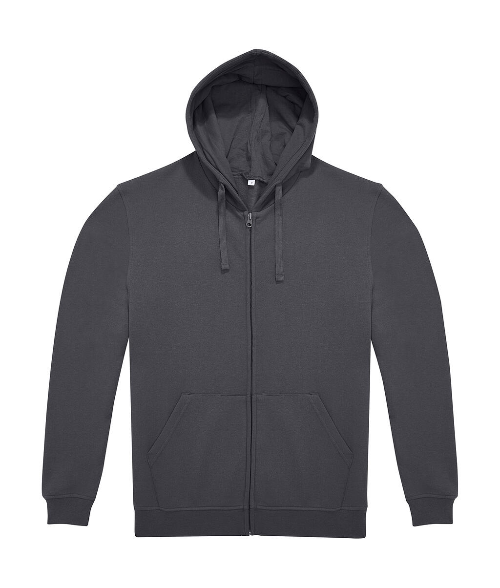 Chaqueta con Cremallera y Capucha ID.224 Dark Grey