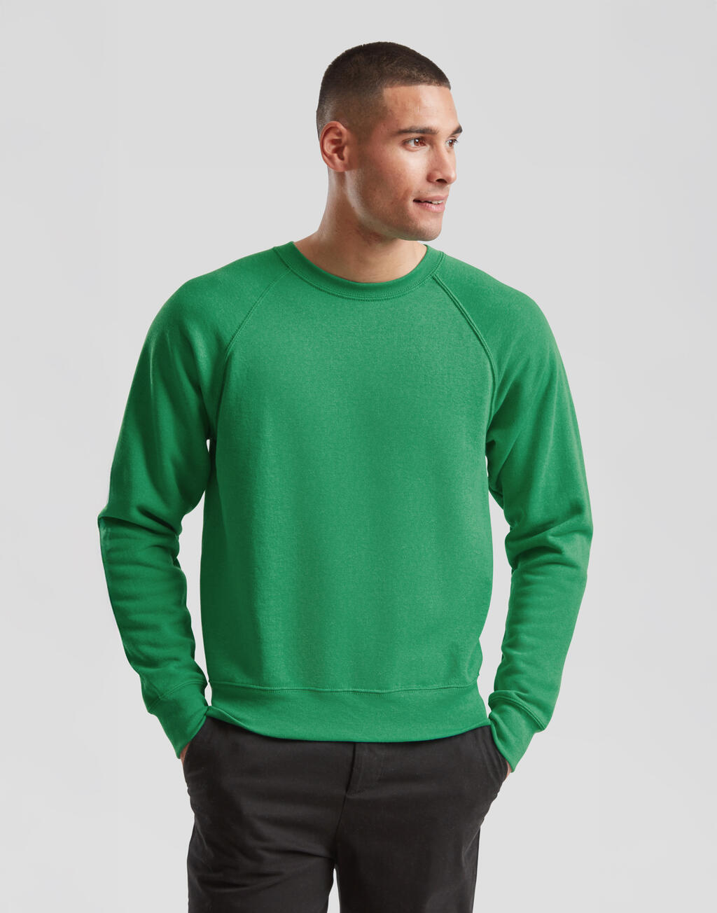  Fruit of the Loom Sudadera manga raglán