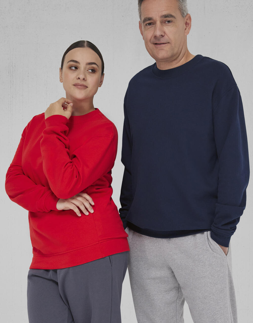  B & C Sudadera Cuello Redondo ID.222