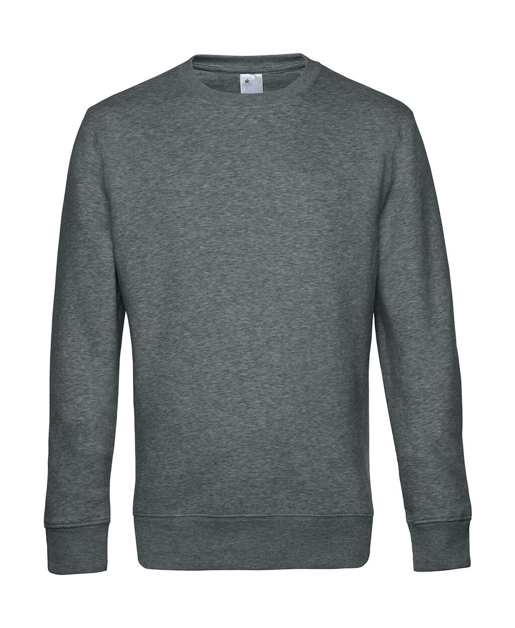 Sudadera King cuello redondo hombre Heather Mid Grey
