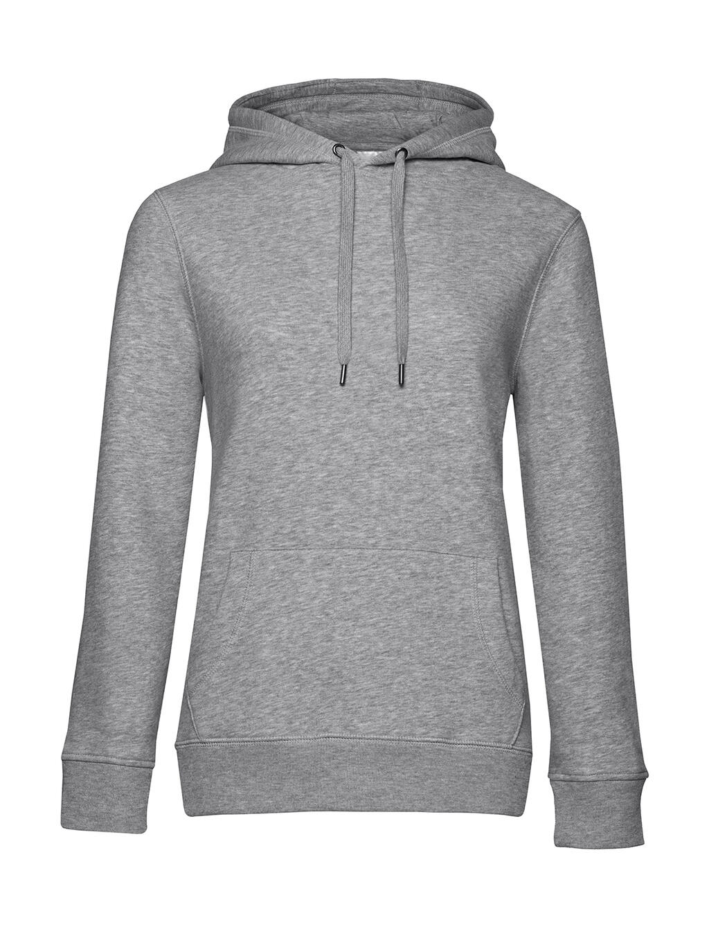 Sudadera Queen con capucha mujer  Heather Grey