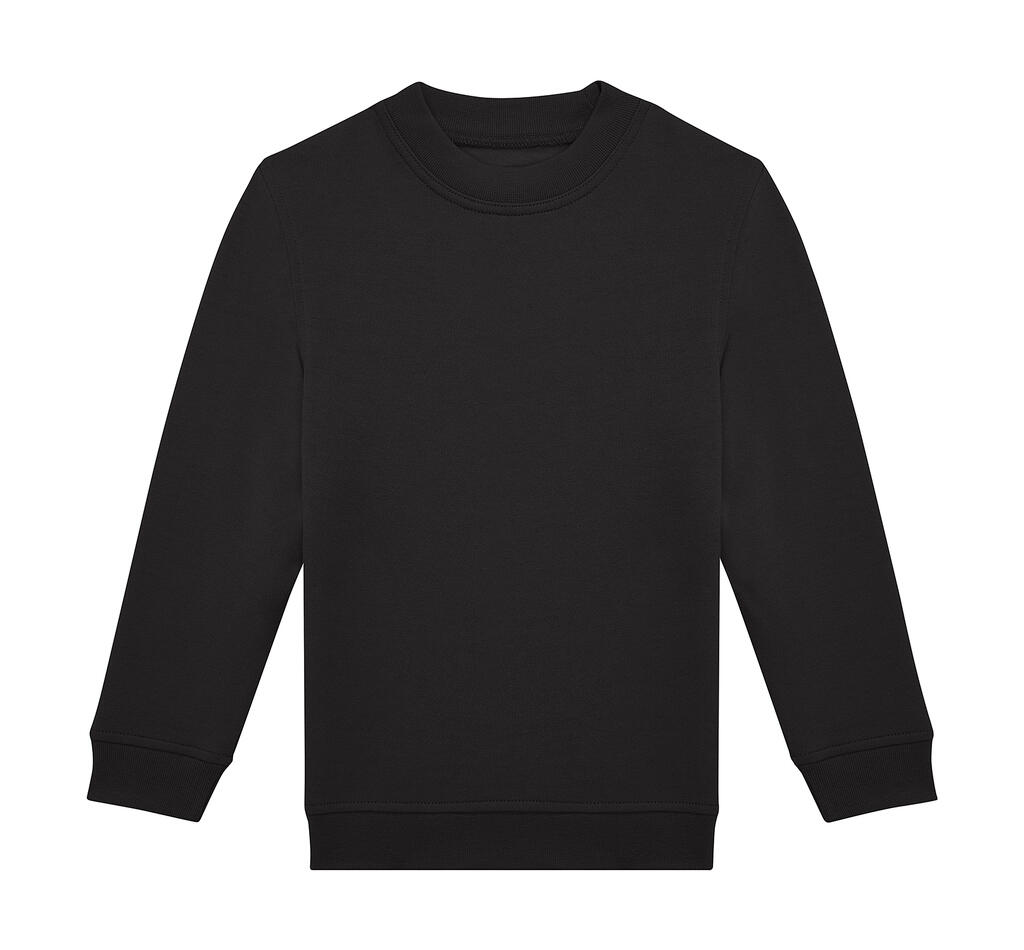 Sudadera de Cuello Redondo para Niño ID.332 Black