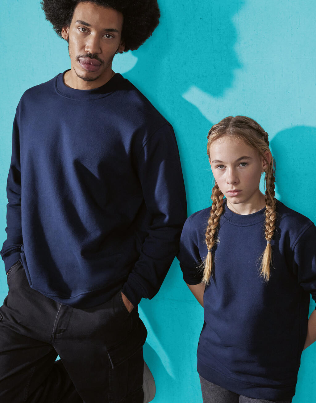 Sudadera de Cuello Redondo para Niño ID.332 - vista 2