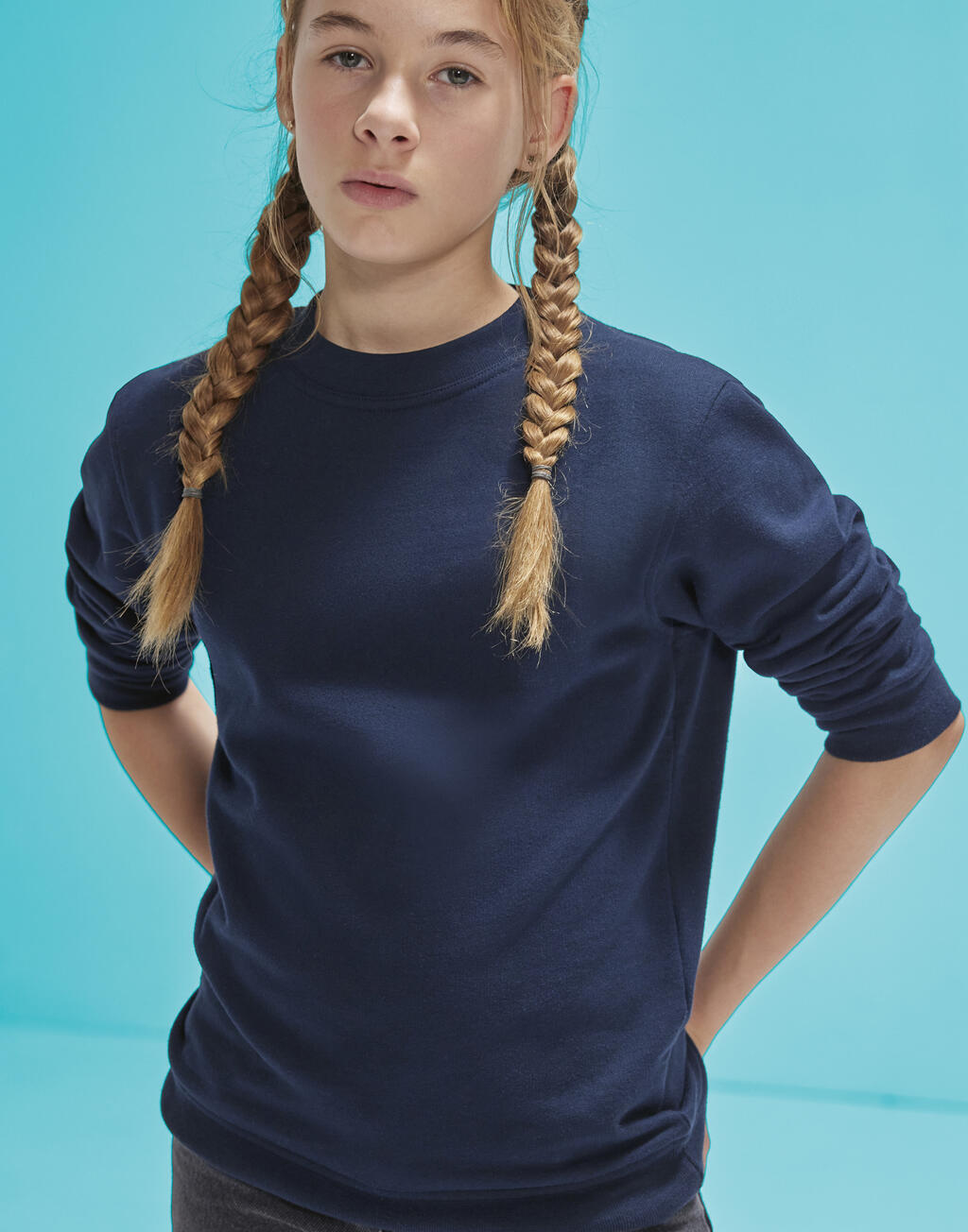  B & C Sudadera de Cuello Redondo para Niño ID.332