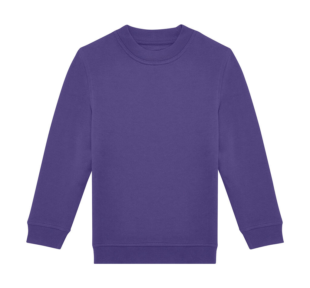Sudadera de Cuello Redondo para Niño ID.332 Radiant Purple