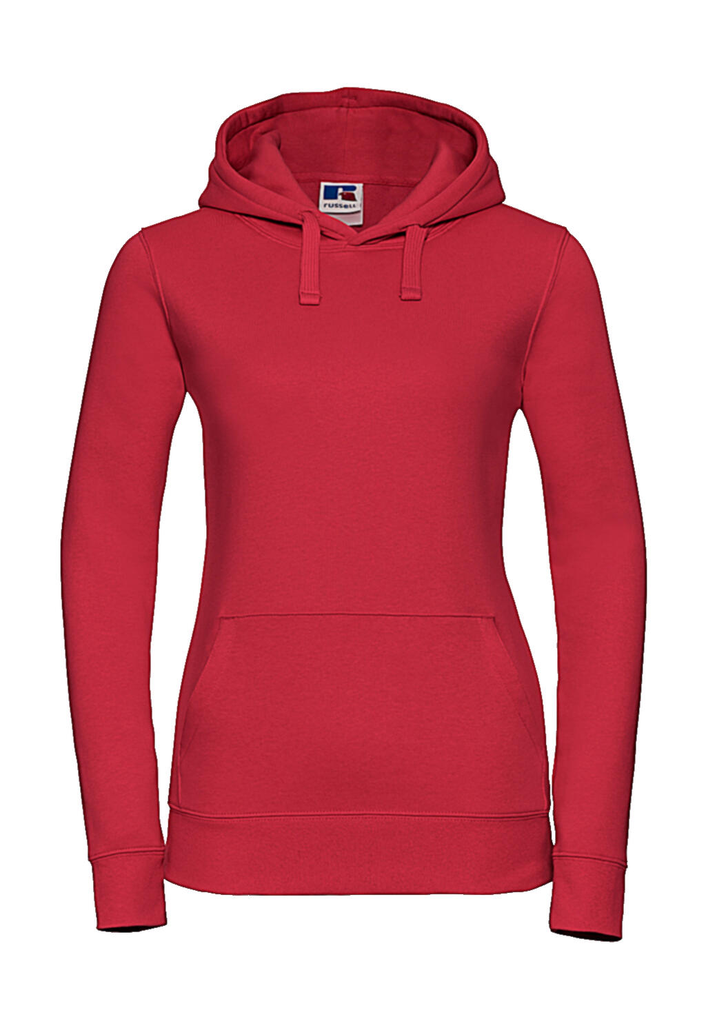 Sudadera Authentic capucha mujer Classic Red
