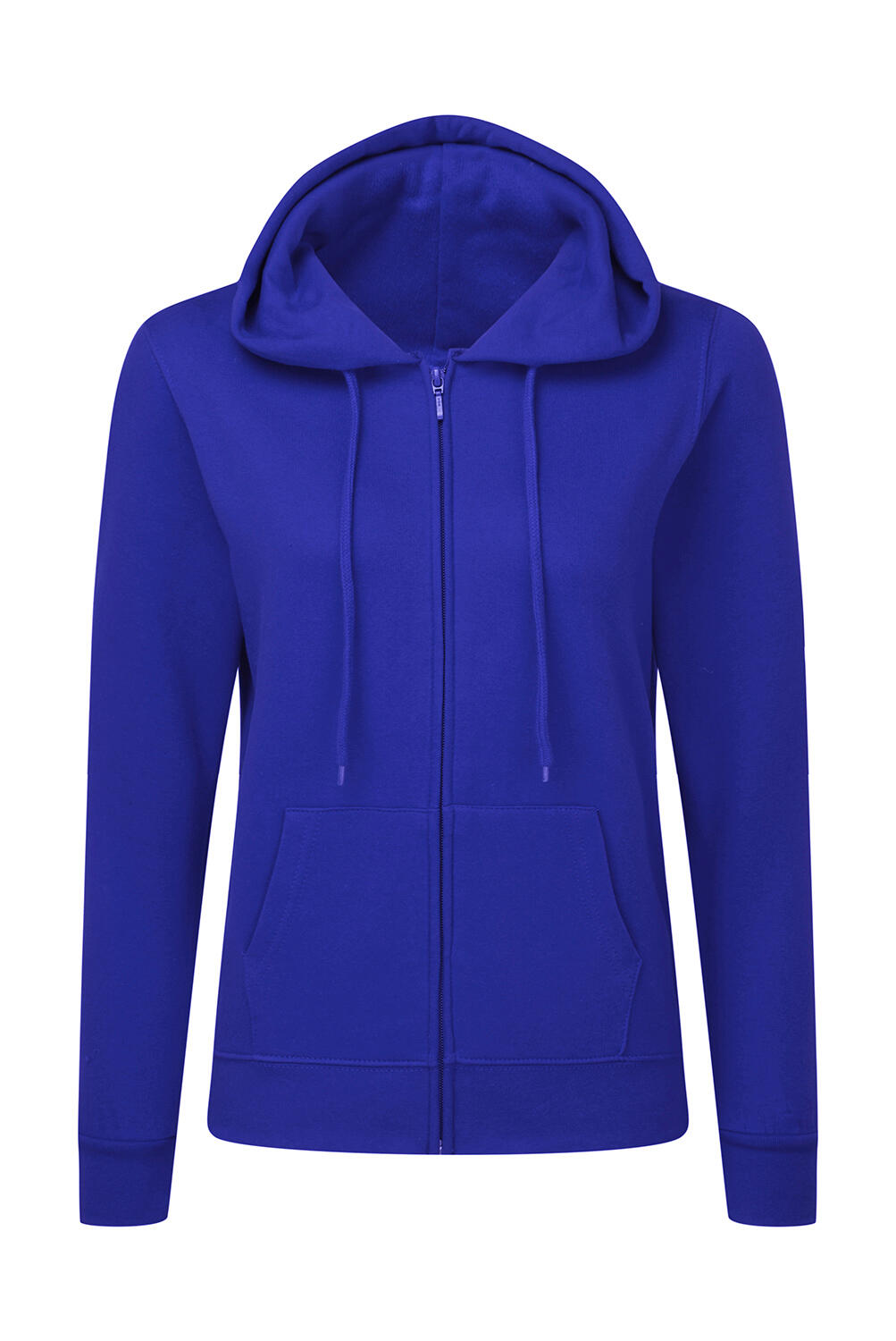 Sudadera capucha cremallera entera mujer Royal Blue
