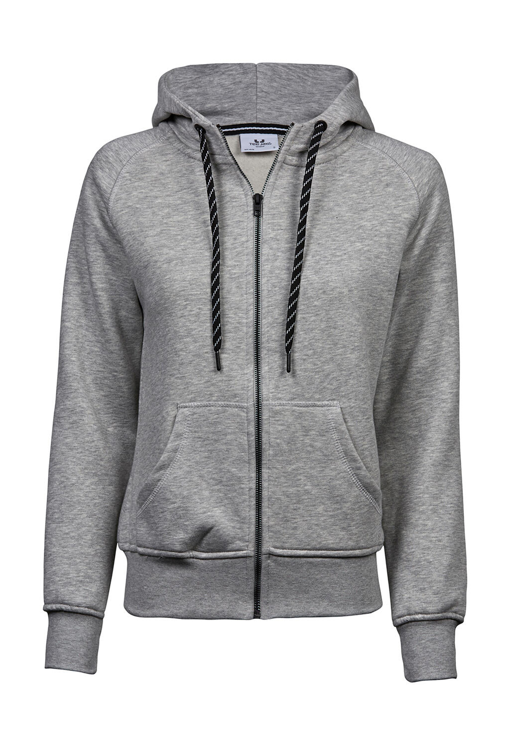 Sudadera con cremallera mujer Heather Grey