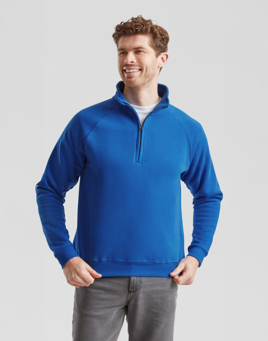 Sudadera con cremallera corta - vista 4