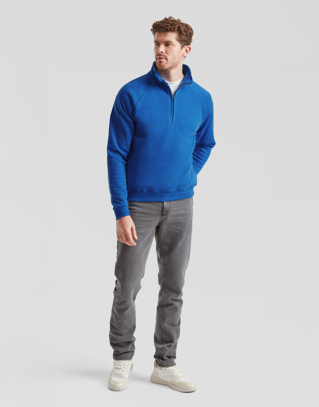 Sudadera con cremallera corta - vista 2