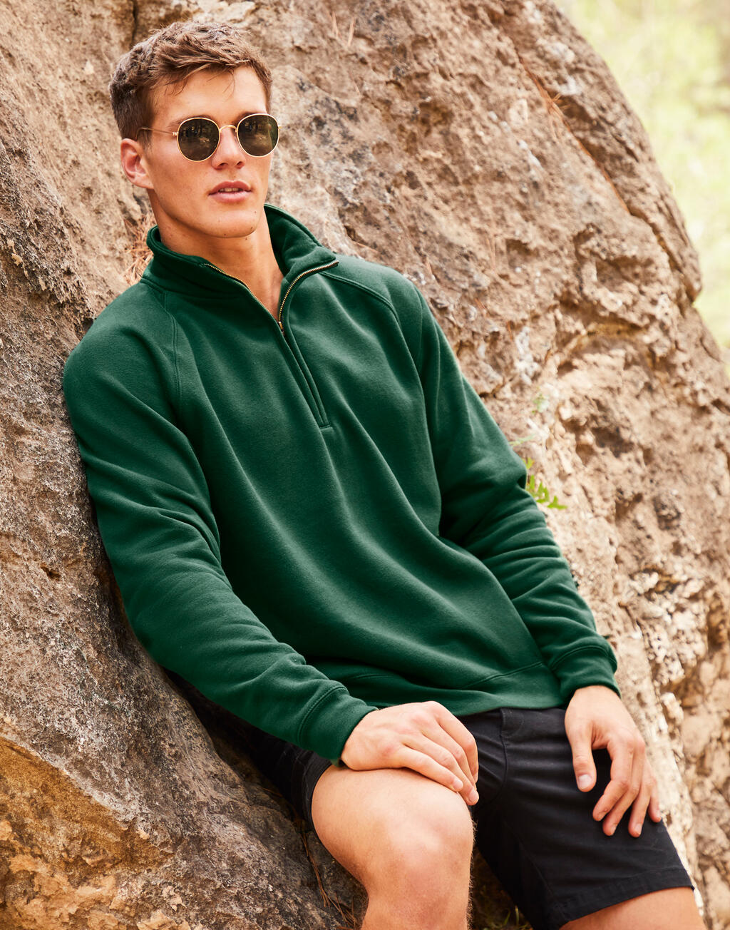  Fruit of the Loom Sudadera con cremallera corta