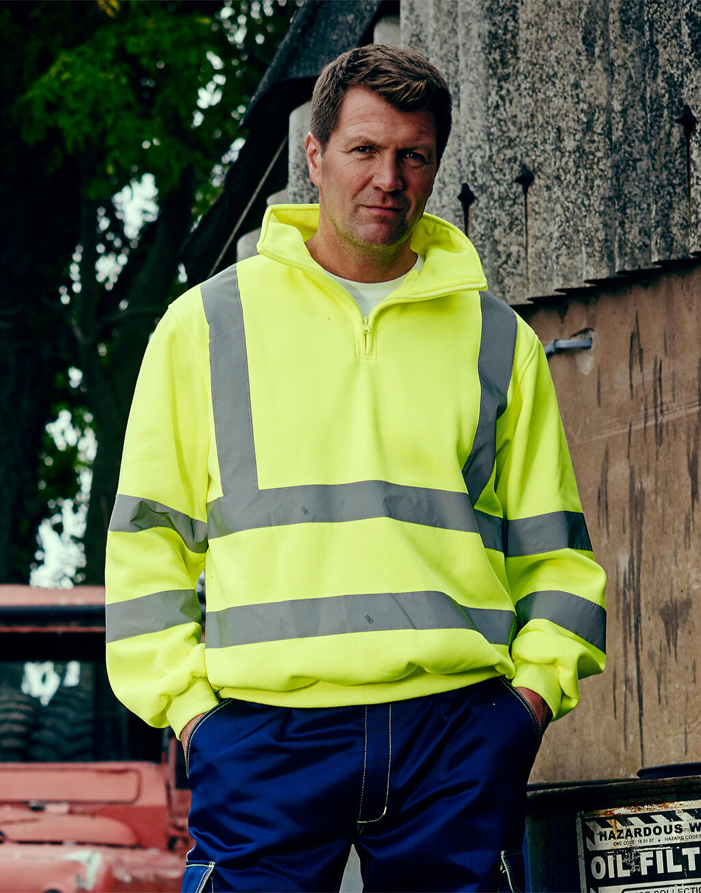  Yoko Sudadera Fluo 1/4 cremallera