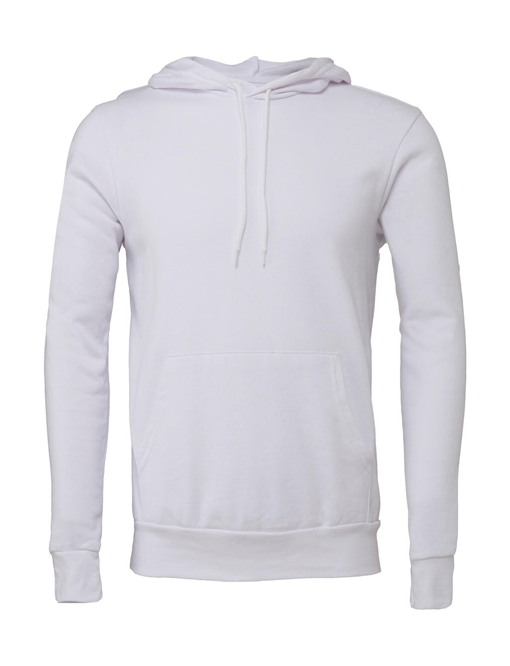 Sudadera unisex polialgodón con capucha White